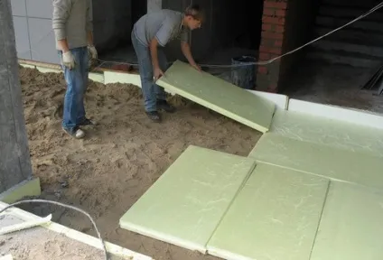 Утеплення підлоги пінополістиролом, настил з екструдованого пінополістиролу для підлоги (підлоги) Утеплення підлоги пінополістиролом, настил з екструдованого пінополістиролу для підлоги