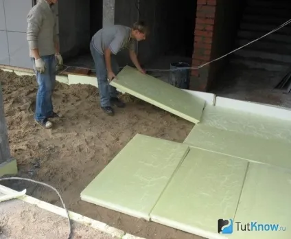 Утеплення підлоги пінополістиролом своїми руками (статі) Утеплення підлоги пінополістиролом своїми руками