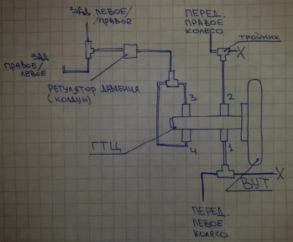 Установка вакуумного підсилювача гальм на ваз 2101 (вакуумного) Установка вакуумного підсилювача гальм на ваз 2101