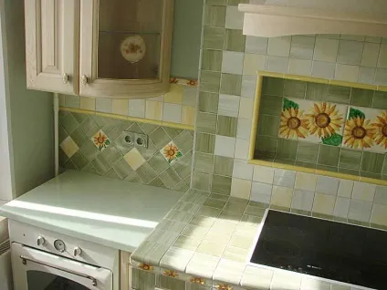 Види оздоблення стін на кухні (обробки) Види оздоблення стін на кухні