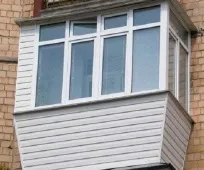 Зовнішня обробка балкона своїми руками (обробка) Зовнішня обробка балкона своїми руками