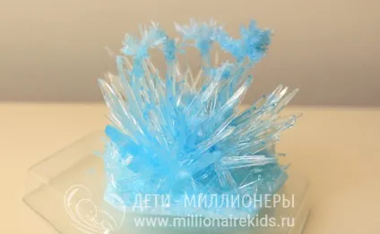 Вирощування кристалів для дітей - проведення досвіду, результат, факти (Алюмінієвий сульфат калію) Вирощування кристалів для дітей - проведення досвіду, результат, факти
