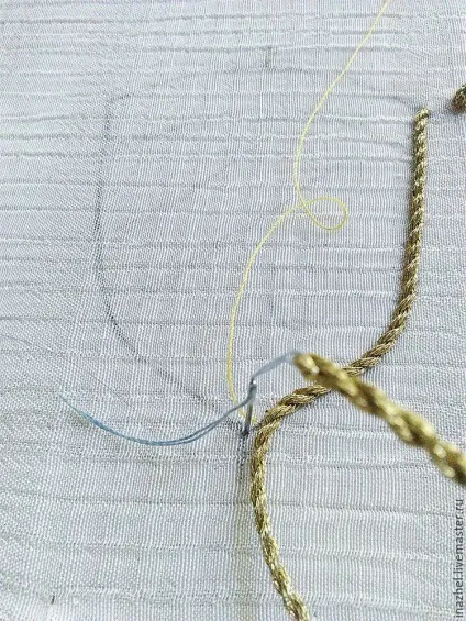 Вишивка шнуром по тонкої тканини - ярмарок майстрів - ручна робота, handmade (робота) Вишивка шнуром по тонкої тканини - ярмарок майстрів - ручна робота, handmade