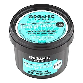 Бальзам для волосся коса до пояса серія organic kitchen organic shop - відгук (відновлює) Бальзам для волосся коса до пояса серія organic kitchen organic shop - відгук