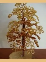 Яблуня з бісеру