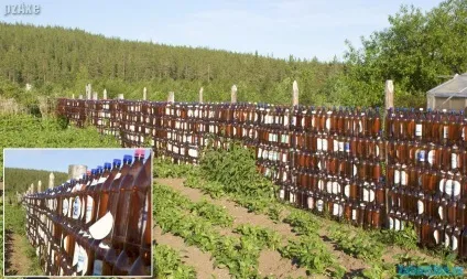 Забір своїми руками з підручних матеріалів фото і відео (руками) Забір своїми руками з підручних матеріалів фото і відео