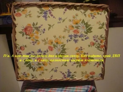 Загинання краю у плетених виробів (загинання) Загинання краю у плетених виробів