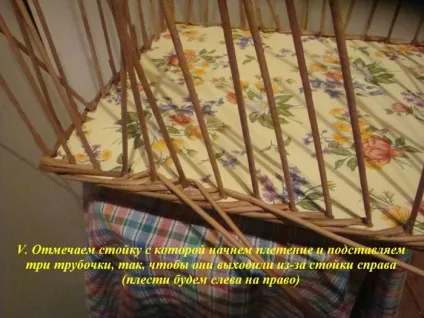 Загинання краю у плетених виробів (загинання) Загинання краю у плетених виробів