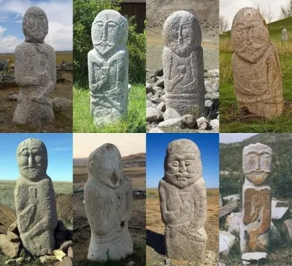 Загадкові балбали - кам'яні баби в степах євразії - країни сходу і азії