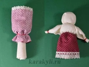 Желанніца - народна тряпічная лялька оберіг своїми руками, каракулі