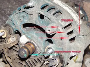 Заміна генератора на ford focus
