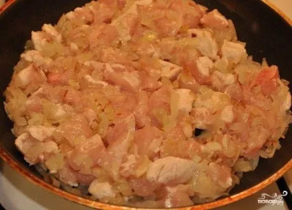 Лазанья з куркою і печерицями - покроковий рецепт з фото на (страви) Лазанья з куркою і печерицями - покроковий рецепт з фото на