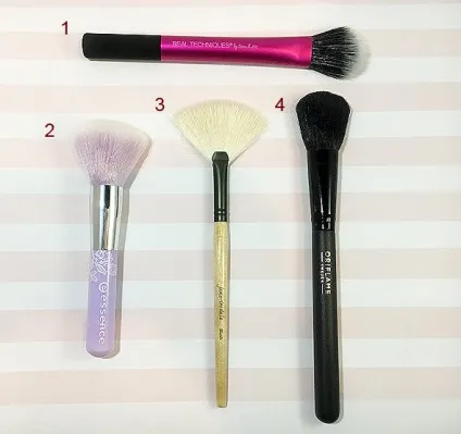 6 Кистей для макіяжу особи, який протримається довго (Real Techniques fiber collection) 6 Кистей для макіяжу особи, який протримається довго