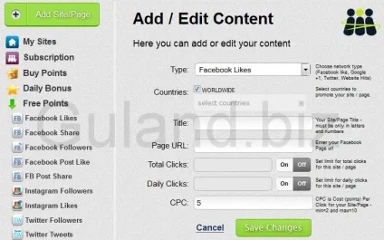 Addmefast - сервіс для накрутки передплатників на youtube, вконтакте, twitter, facebook