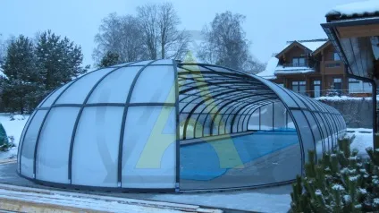 Aluten, павільйони для басейнів з полікарбонату (виробник) Aluten, павільйони для басейнів з полікарбонату
