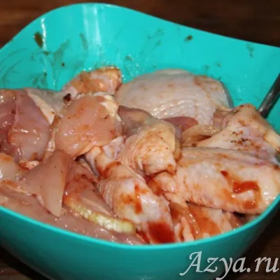Azya, як зробити шашлик з курки варіанти маринаду (маринаду) Azya, як зробити шашлик з курки варіанти маринаду