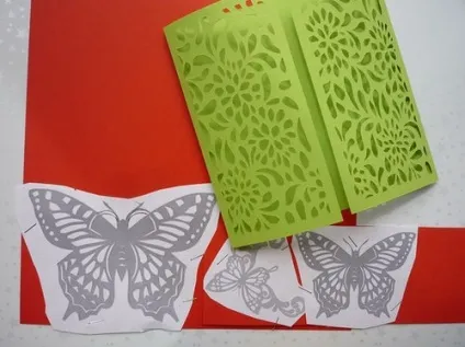 Ажурні листівки-метелики - домашній hand-made (листівки-метелики) Ажурні листівки-метелики - домашній hand-made