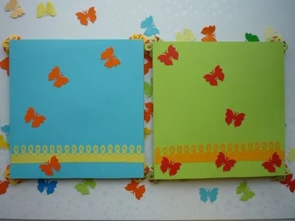 Ажурні листівки-метелики - домашній hand-made (листівки-метелики) Ажурні листівки-метелики - домашній hand-made