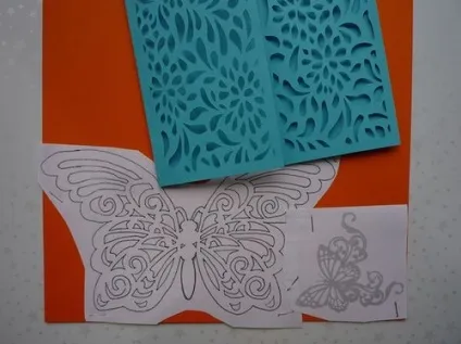 Ажурні листівки-метелики - домашній hand-made (листівки-метелики) Ажурні листівки-метелики - домашній hand-made