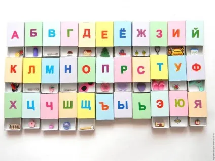 Азбука на сірникових коробках (азбука) Азбука на сірникових коробках