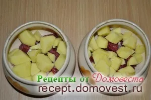 Баранина з картоплею в горщику - рецепти від домовеста (горщиків) Баранина з картоплею в горщику - рецепти від домовеста