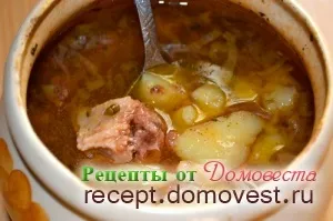 Баранина з картоплею в горщику - рецепти від домовеста (важко) Баранина з картоплею в горщику - рецепти від домовеста