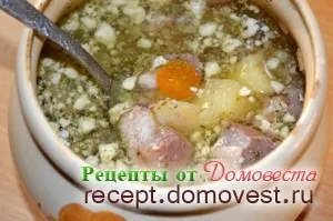 Баранина з картоплею в горщику - рецепти від домовеста (петрушки) Баранина з картоплею в горщику - рецепти від домовеста