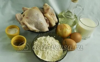 Бендерики з куркою рецепт з фото - покрокове приготування млинців з куркою (бендерики з куркою рецепт) Бендерики з куркою рецепт з фото - покрокове приготування млинців з куркою