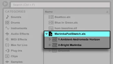 Ableton live сети