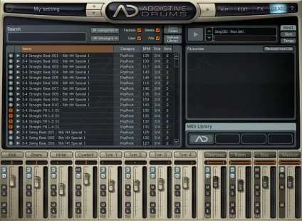 Addictive drums, vst барабани, драм машина, віртуальна барабанна установка, ♫