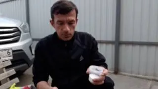 Подряпина на машині