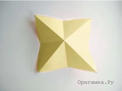 Паперова корова - складання фігурок технікою модульне орігамі з покроковими фотографіями (є базою багатьох фігур) Паперова корова - складання фігурок технікою модульне орігамі з покроковими фотографіями