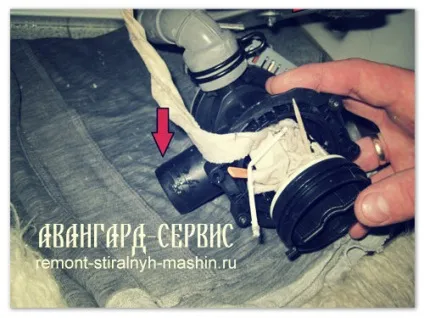 Чистка зливного насоса в пральній машині indesit (пральної) Чистка зливного насоса в пральній машині indesit