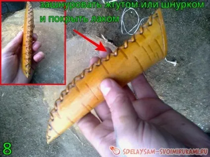Чохол для ножа з берести, майстер-клас своїми руками (своїми) Чохол для ножа з берести, майстер-клас своїми руками