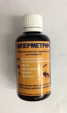 Циперметрин від клопів як розводити і використовувати (інструкція) (розводити) Циперметрин від клопів як розводити і використовувати (інструкція)