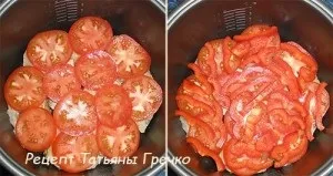 Курча в фользі в мультиварці