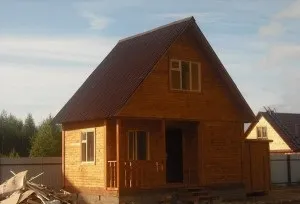 Дачний будиночок 6х4 з мансардою - готуємося до зими відео (будиночок) Дачний будиночок 6х4 з мансардою - готуємося до зими відео
