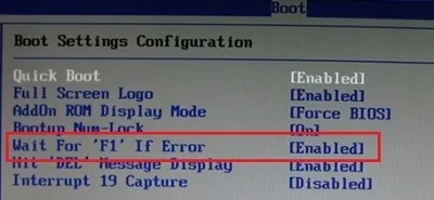 Cpu fan error press f1 що робити