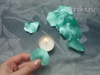 Квітка з атласної тканини своїми руками, dizаks дизайн - аксесуари (своїми) Квітка з атласної тканини своїми руками, dizаks дизайн - аксесуари