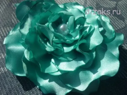 Квітка з атласної тканини своїми руками, dizаks дизайн - аксесуари (тканини) Квітка з атласної тканини своїми руками, dizаks дизайн - аксесуари
