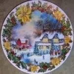 Декупаж на новий рік 2017 пляшки шампанського, свічки, тарілки (2017) Декупаж на новий рік 2017 пляшки шампанського, свічки, тарілки