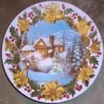 Декупаж на новий рік 2017 пляшки шампанського, свічки, тарілки (шампанського) Декупаж на новий рік 2017 пляшки шампанського, свічки, тарілки