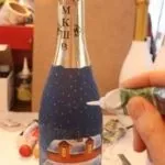 Декупаж на новий рік 2017 пляшки шампанського, свічки, тарілки (декупаж пляшка шампанського новий рік 2017 майстер клас своїми руками) Декупаж на новий рік 2017 пляшки шампанського, свічки, тарілки