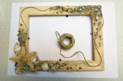 Декор фоторамки в морському стилі - ярмарок майстрів - ручна робота, handmade (стилі) Декор фоторамки в морському стилі - ярмарок майстрів - ручна робота, handmade