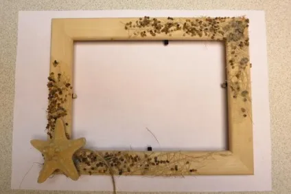 Декор фоторамки в морському стилі - ярмарок майстрів - ручна робота, handmade (таємниця) Декор фоторамки в морському стилі - ярмарок майстрів - ручна робота, handmade