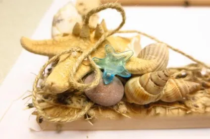 Декор фоторамки в морському стилі - ярмарок майстрів - ручна робота, handmade (флористика) Декор фоторамки в морському стилі - ярмарок майстрів - ручна робота, handmade