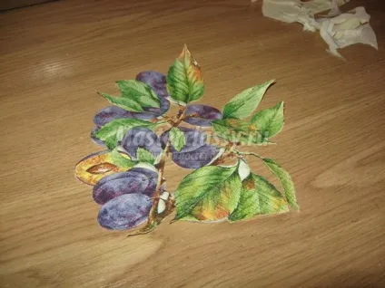 Декупаж підношення