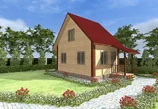 Дерев'яні будинки під ключ недорого з великого Новгорода, проекти і ціни (ключ) Дерев'яні будинки під ключ недорого з великого Новгорода, проекти і ціни