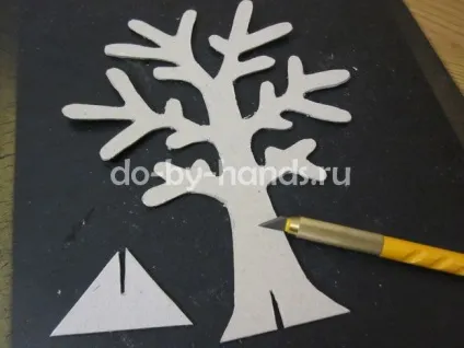 Дерево для прикрас своїми руками з картону шаблон, майстер клас (дерево для прикрас своїми руками) Дерево для прикрас своїми руками з картону шаблон, майстер клас
