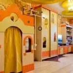 Дитяче ліжко-горище з ігровою зоною і гіркою будиночок фото, відео (дитяче ліжко горище з гіркою) Дитяче ліжко-горище з ігровою зоною і гіркою будиночок фото, відео
